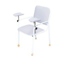 Ver imagem 1 de Cadeira Coleta Standard com Braço Lateral Branca