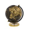 Globo Terrestre Decor em Acrilico e Aluminio Dour Pto 20,5cm - 1