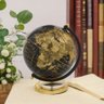 Globo Terrestre Decor em Acrilico e Aluminio Dour Pto 20,5cm - 2