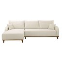 Ver imagem 3 de Sofá Albano Linho 300cm Chaise Lado Esquerdo Meu Sofá Online A302 Linho Branco