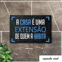 Ver imagem 4 de Tapete Capacho CASA EXTENSÃO DE QUEM HA HABITA 60x40 Entrada