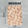 Tapete Sala Jazz 2,00 X 2,50 Pelos Alto Relevo Trigo Des 06 - 4