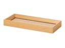 Ver imagem 1 de Bandeja Decorativa Decoração Sala Mesa em Linho e Mdf