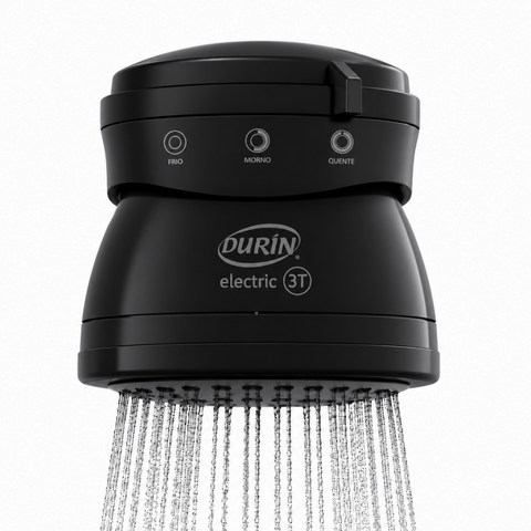 Chuveiro Ducha 3 Temperaturas Potência 4400W/127V Preto Durín