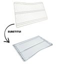 Ver imagem 3 de Kit 2 Prateleiras Geladeira Electrolux Dc49 77490706 Aramada