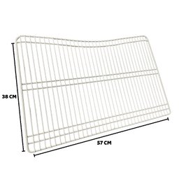 Kit 2 Prateleiras Geladeira Electrolux Dc49 77490706 Aramada - 2