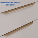 Ver imagem 6 de Armários Multiuso para Área de Serviço 3 Peças com 5 Portas Divina Marrom/Cinamomo/Off White