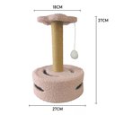 Ver imagem 5 de Arranhador para Gatos Bola Brincadeira Arranhar Brincar Pet Shop Sisal Interativo Escala Macio Confo