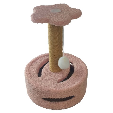 Arranhador para Gatos Bola Brincadeira Arranhar Brincar Pet Shop Sisal Interativo Escala Macio Confo