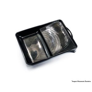 Bandeja Pintura Tigre 23cm Preta 1304/2304