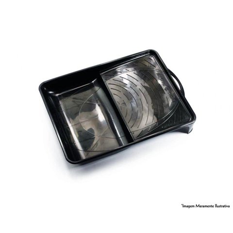 Bandeja Pintura Tigre 23cm Preta 1304/2304