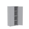 Armário Alto 02 Portas Maxxi Pandin 1,60 M Cinza Cristal - 2