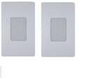 Ver imagem 4 de Kit 2 Balizador Poptem Embutido Branco Spot Iluminador Retangular