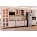 Ver imagem 1 de Cozinha Completa 9 Peças Brilhante Cinamomo/Off White MGM