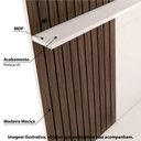 Ver imagem 2 de Rack com Painel Suspenso Camboriú para TV de até 70 - Branco/Nogueira