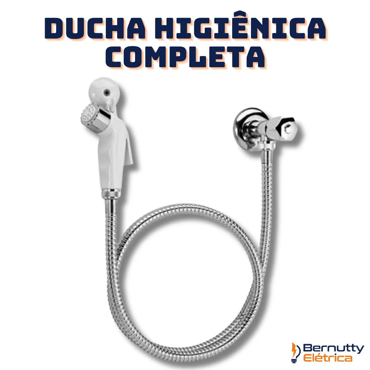 Ducha Higiênica Intima Completa Engate 1,20m Gatilho Branco - 3