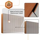 Ver imagem 6 de Guarda Roupa Casal Everest Mdf 10 Portas 4 Gavetas e 9 Prateleiras Moderna Mobilia