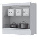 Ver imagem 6 de Conjunto para Banheiro com Balcão 2 Portas e 2 Prateleiras Espresso Móveis