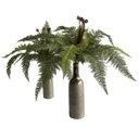 Ver imagem 1 de 2 Plantas Artificiais Folhagens Decorativas para Jardim Vertical