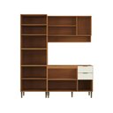 Ver imagem 4 de Cozinha Completa Modulada Safira MDF Nature Off White 190x220cm Casamia