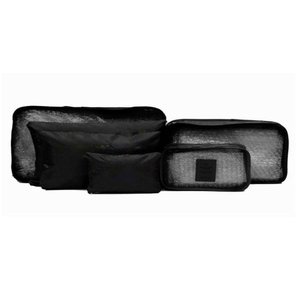 Organizador de Mala - 6 Peças Necessaire Viagem Bolsa Saco:preto