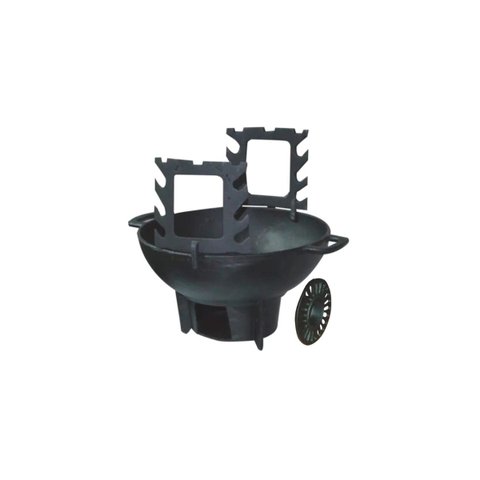 Fogareiro/churrasqueira Gengiskan Completo - Diametro 31cm