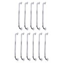 Ver imagem 1 de Barra de Apoio 70cm Inox Kit 11 Unidades Idoso Cadeirante Casa Banheiro Box Gestante Acessibilidade