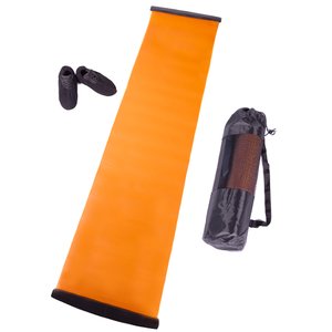Slide Board Plataforma Deslizante com Sapatilha e Bolsa Yangfit