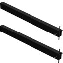 Ver imagem 1 de Mf Multiforma - 2 Suportes Pia Chumbar Bancada Mesa 50 Cm Preto