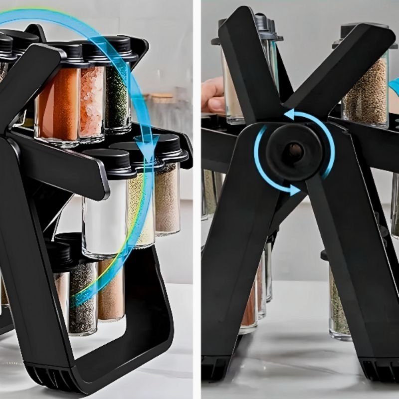 Porta Tempero Condimento Roda Gigante - 18 em 1 - 6
