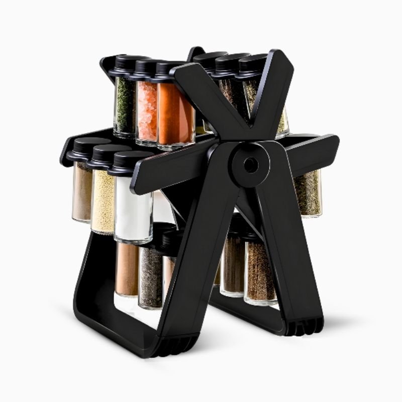 Porta Tempero Condimento Roda Gigante - 18 em 1 - 1