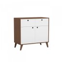 Ver imagem 6 de Quarto Infantil Para Irmãs com 2 Mini Camas, 2 Baús e Cômoda Doce Sonho Espresso Móveis