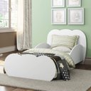 Ver imagem 2 de Quarto Infantil Para Irmãs com 2 Mini Camas, 2 Baús e Cômoda Doce Sonho Espresso Móveis