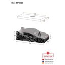 Ver imagem 3 de Cama Carro 100% MDF Infantil Montessoriana com Colchão Incluso Multimóveis MP4323