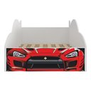 Ver imagem 5 de Cama Carro 100% MDF Infantil Montessoriana com Colchão Incluso Multimóveis MP4323
