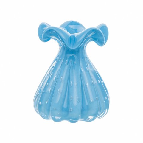 Difusor Trouxinha em Murano Azul Bebê Vicenza