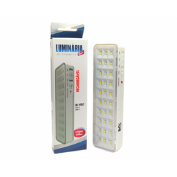 Luminária de Emergência Max-8831b Maxmidia Lampada - 1