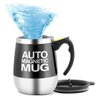 Caneca 400ml Elétrica Preto Mixer Magnético Stirring Mug Recarregável para Café Chá e Leite - 4