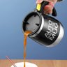 Caneca 400ml Elétrica Preto Mixer Magnético Stirring Mug Recarregável para Café Chá e Leite - 5