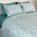 Ver imagem 3 de Jogo de Cama Duplo Queen 4 Peças 140 Fios 250x240cm Florence Realce Premium - Sultan