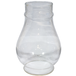 Cúpula Manga Tupan Vidro para Lampião e Decoração Retrô:incolor Brilho/liso - 1