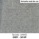 Ver imagem 4 de Sofa 2 Lugares Organico 160 Cm Ibiza Linho Grey Vazzano