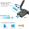 Adaptador Wifi Usb Sem Fio Para Pc - 1300 Mbps, 802.11Ac - 3