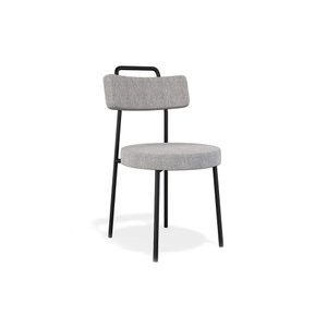 Cadeira Sala de Jantar Ster Linho Cinza - Belliv Decor