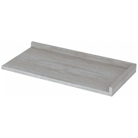 Tampo de Cozinha Modulado Gabinete Canto Reto Connect 94x54cm Calcare Henn