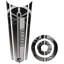 Ver imagem 1 de Adesivo Resinado Gravata Tanque e Bocal Moto Yamaha