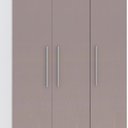 Ver imagem 4 de Guarda Roupa Modulado 102cm com 3 Portas Taiga Branco/cinnamon L01 - Mpozenato