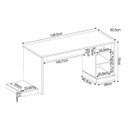 Ver imagem 5 de Mesa para Computador Desk Gamer Drx 3000 1 Gaveta 172cm Espresso Móveis