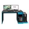 Mesa para Computador Desk Gamer Drx 3000 Espresso Móveis - 4