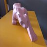 Estátua Pantera Negra Onça Jaguar Decorativo Casa Luxo Casa Dami Rosa - 13